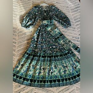 Floral Patterned Maxi Dress by Tuckernuck sz M NWT